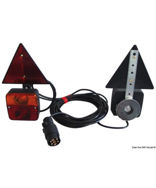 KIt feu à LED fixation magnétique flèche dynamique 12/24V