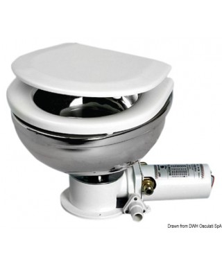 WC électrique Compact cuvette inox 12V